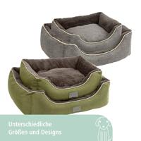 KERBL - Cestino / Cuscino - Samuel - Grigio/Grigio scuro - 60 x 50 x 17cm - thumbnail