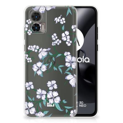 Motorola Edge 30 Neo Uniek | TPU Case | Blossom White Motorola Edge 30 Neo Uniek | TPU Case | Blossom White