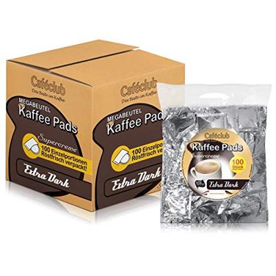 Caféclub - Supercreme Koffiepads Extra Dark - 100 pads