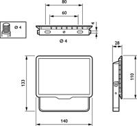 Philips Decoflood led schijnwerper - 20 W - thumbnail