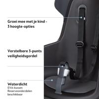 Bobike kinderzitje achter go maxi rs met framebevestiging (ff) en slaapstand urban black - thumbnail