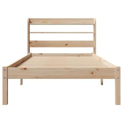 Bedframe zonder matras massief grenenhout 100x200 cm