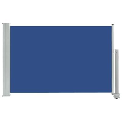 VidaXL Tuinscherm uittrekbaar 60x300 cm blauw VidaXL Tuinscherm uittrekbaar 60x300 cm blauw