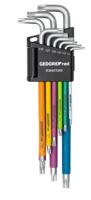 Gedore R36401009 | Haakse stiftsleutelset | TX | T10-T50 multicolor | 9-dlg 3301333 - thumbnail