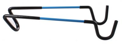 Cyclus stuurhouder zwart/blauw staal/rubber 36 cm Cyclus stuurhouder zwart/blauw staal/rubber 36 cm