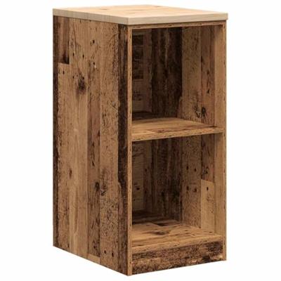 Garagekast 40x51x85 cm massief grenenhout oud hout