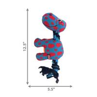 KONG SIGNATURE DYNOS FLEECE MET PIEP ASSORTI 32X14X10 CM - thumbnail