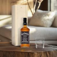 Jack Daniels whiskeypakket met gegraveerd glas - thumbnail