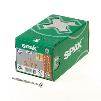 SPAX 0251010500775 Houtschroef 5 mm 77 mm T-STAR plus Staal WIROX 150 stuk(s)