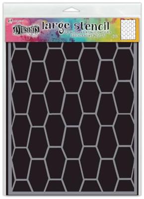 Ranger Ink Ranger • dylusions stencil coffins 22,86x30,28cm