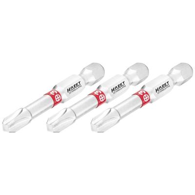 HAZET Bit 2215NSLG-PH3/3 · 1/4 inch (6,3 mm) zeskant massief · Kruiskop profiel PH · 3-delig · SW PH3
