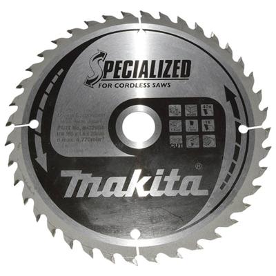 Makita Cirkelzaagblad voor Hout | Specialized | Ø 165mm Asgat 20mm 40T - B-32954