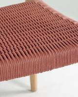 Kave Home Tuin / Eetkamerstoel 'Nina', kleur Terracotta - thumbnail