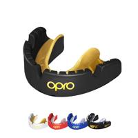 Opro 790006 Gold Ultra Fit Mouthguard Braces - Black-Gold - SR - thumbnail