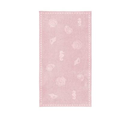 Seahorse Seahorse Strandlaken Shells Dust 100x200