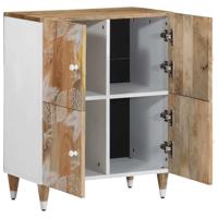 Dressoir 60x33,5x75 cm massief mangohout - thumbnail
