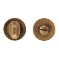 Hdd Pro WC Garnituur Rond Draairozas Brons - thumbnail