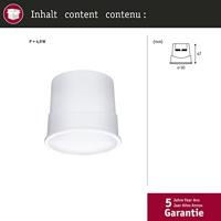 Paulmann 92469 Base Coin LED-opbouwlamp Energielabel: F (A - G) LED 4.9 W Satijn - thumbnail