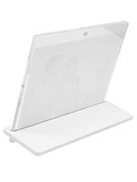 Deknudt Transparante fotokader 5,4mm dik met witte staander 13x18 S58SD1 - thumbnail