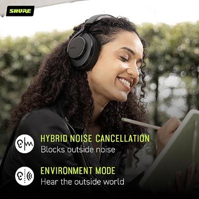 Shure SBH50G2-BK - professionele draadloze hoofdtelefoon AONIC 50 met ANC-systeem (zwart)