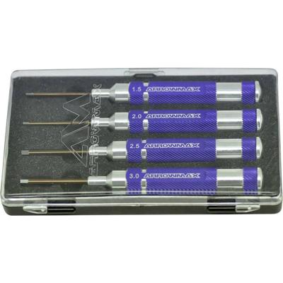 ArrowMax AM-290911 Gereedschapsset Zeskantkop maat: 1.5, 2, 2.5, 3