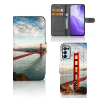 OPPO Find X3 Lite | Flip Cover | Golden Gate Bridge - thumbnail