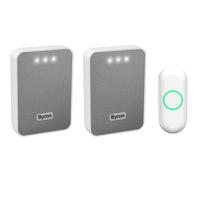 Byron DBY-22324 Complete set voor Draadloze deurbel - thumbnail