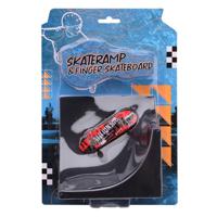 Johntoy vingerskateboard met ramp - thumbnail