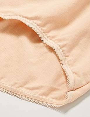 Dames Basic Midi slip - Heup slip - katoenen dames onderbroek - 42 - Huidkleur | Dames slip - Onderbroek - Ondergoed - 42 - Onderbroek - Ondergoed