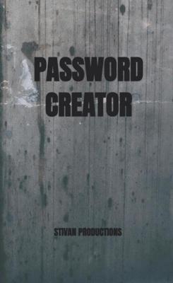 Password Creator - Stivan Productions - Paperback (9789464351491) Password Creator - Stivan Productions - Paperback (9789464351491)