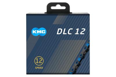 KMC dlc 12 126 schakels - blauwzwart - fietsketting 1/2" x 11/128"