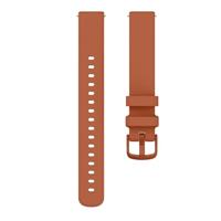 By Qubix - Siliconen bandje - Bruin - Compatible met Garmin Lily 2 - Compatible Garmin bandje - thumbnail