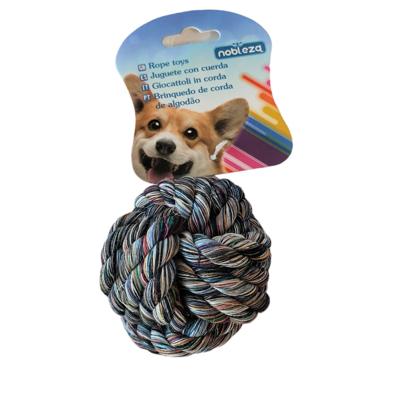 Nobleza Touwbal hondenspeeltje - 7 cm