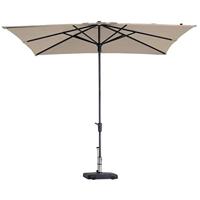 Madison Syros luxe Parasol 280 x 280 cm vierkant Ecru - thumbnail