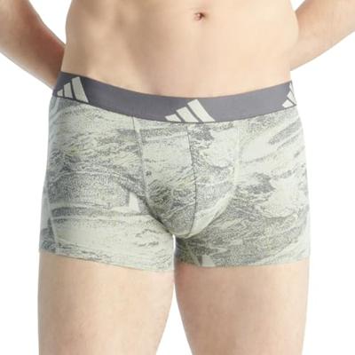 Adidas Boxershorts 3-pack flex cotton beige grijs