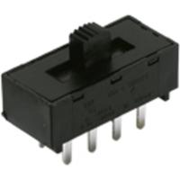 C & K Switches L202121MA04Q Schuifschakelaar 125 V 4 A 2x aan/aan 1 stuk(s) Bulk - thumbnail