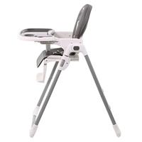 Kinderstoel NANIA BIANCA - 6 maanden tot 36 maanden - Verstelbare rugleuning - Verstelbare hoogte - Compact opvouwbaar - Grijs - thumbnail