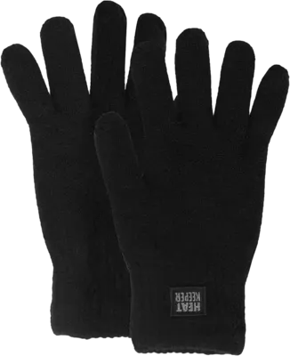 Heatkeeper Heren Thermo Handschoenen Plus Zwart-XXL
