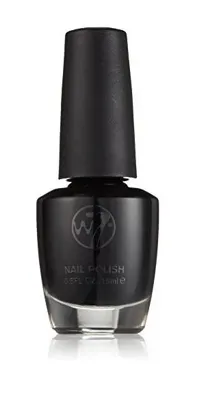 W7 Nagellak - 55 Matt Black 15 ml W7 Nagellak - 55 Matt Black 15 ml