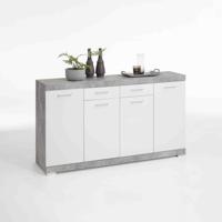 Dressoir Hermes Beton 160x35x90 cm - thumbnail