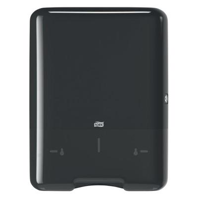 Handdoekdispenser Tork H3 Elevation zwart 553008 | 72 stuks