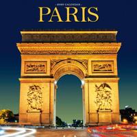Paris Calendar 2026 Square Travel Wall Calendar - 16 Month - thumbnail
