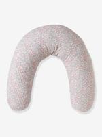 Borstvoedingskussen + beschermhoes Bio Collection met bloemmotief - thumbnail