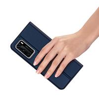Dux Ducis pro serie - slim wallet hoes - Huawei P40 - Blauw - thumbnail
