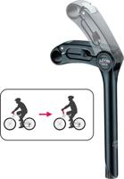 Satori Stuurpen ez3 quill 25.4mm 230mm zwart - thumbnail