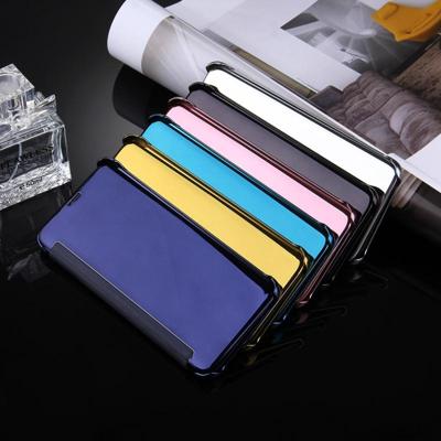 Voor Samsung Galaxy S8 / G9500 galvaniseren spiegel horizontaal flip lederen hoesje met slaap / wekker functie(zilver)