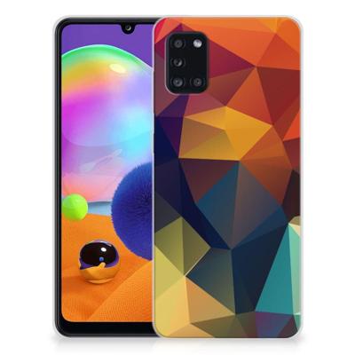 Samsung Galaxy A31 | TPU Hoesje | Polygon Color Samsung Galaxy A31 | TPU Hoesje | Polygon Color