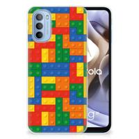Motorola Moto G31 | G41 | TPU bumper | Blokken - thumbnail
