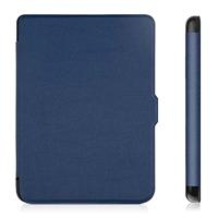 Lunso - Kobo Clara 2E hoes (6 inch) - sleep cover - Blauw - thumbnail