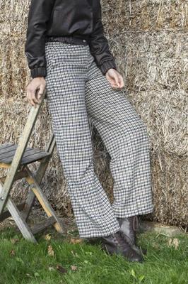 Elvira Casuals Trouser Maud E5 25-012 Broek 1036 Checked Green